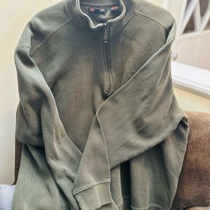 Wolverine quarter zip sweatshirt